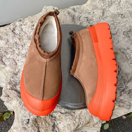 【XY塔斯曼】一脚蹬保暖棉靴时尚雪地靴防滑休闲鞋-2223/3336