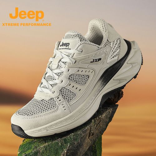 JEEP/吉普透气防滑户外休闲鞋2026时尚休闲鞋轻便低帮登山鞋耐磨主图