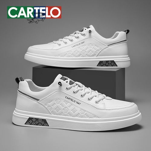 卡帝乐鳄鱼男鞋冬季增高新款运动休闲板鞋一脚蹬防泼水软底小白鞋主图