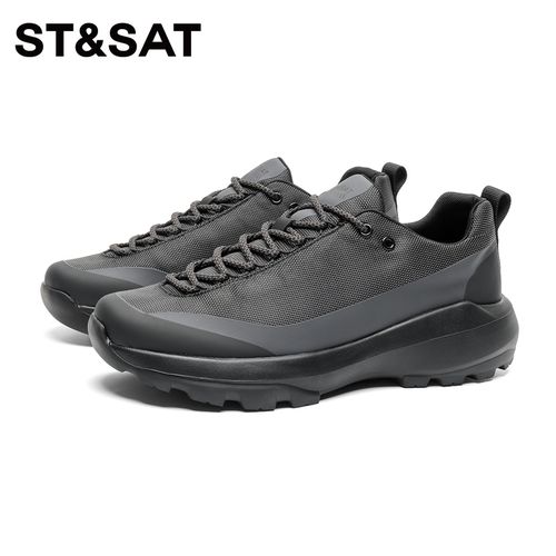 星期六2025年秋冬季防滑男士时尚休闲运动鞋防水耐磨徒步鞋登山鞋主图