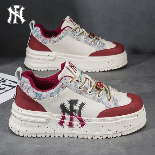 FN男鞋【马年限定】 官方正品百搭时尚休闲鞋厚底防滑增高运动板鞋主图