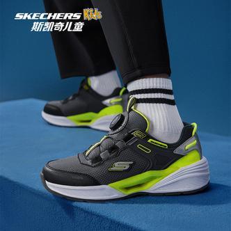 风豹体训跑鞋男童舒适休闲鞋中大童旋钮运动鞋404032L