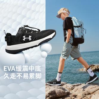 2025夏季新款男女大童户外鞋网面透气一脚蹬运动鞋主图