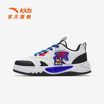 安踏儿童男大童板鞋2025新款上新舒适防滑耐磨青少年休闲低帮板鞋