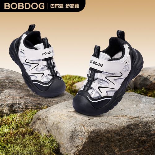 巴布豆小童学步鞋2026春季学院风小白鞋女童男孩宝宝鞋防滑运动鞋主图