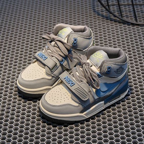 儿童高帮加绒板鞋2025秋冬季新款女童二棉鞋运动鞋男童篮球鞋潮牌主图