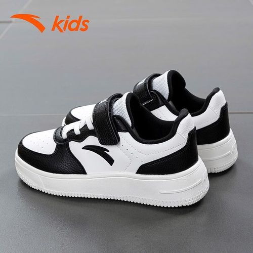 安踏儿童板鞋男童休闲鞋潮流鞋子2026春季款魔术贴耐磨防滑运动鞋主图