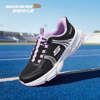 26春！【漫跃闪穿跑鞋】斯凯奇官方儿童男女童舒适运动一脚蹬轻便