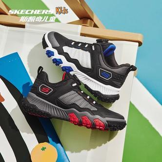 官方童鞋旋钮鞋防滑耐磨中大童时尚休闲运动鞋403974L