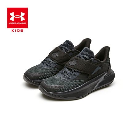 安德玛新款儿童缓震舒适男鞋子透气防滑女儿童运动休闲鞋6006305