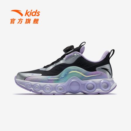 【能量环11】安踏儿童跑鞋时尚冬季新款防滑耐磨旋钮运动鞋女童鞋子