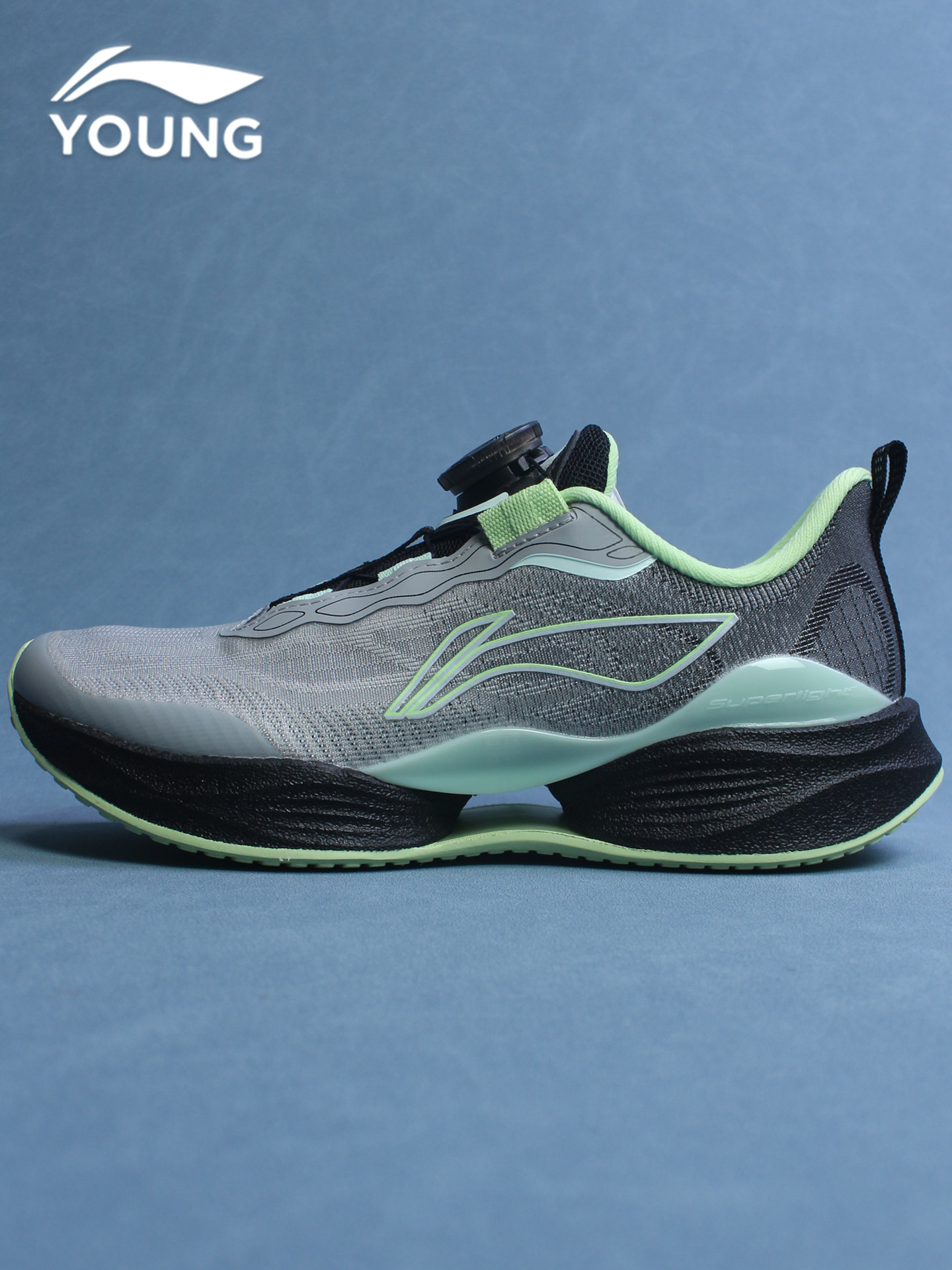 李宁男女童鞋2026春季新款中大童超轻22透气䨻减震防滑儿童跑步鞋主图