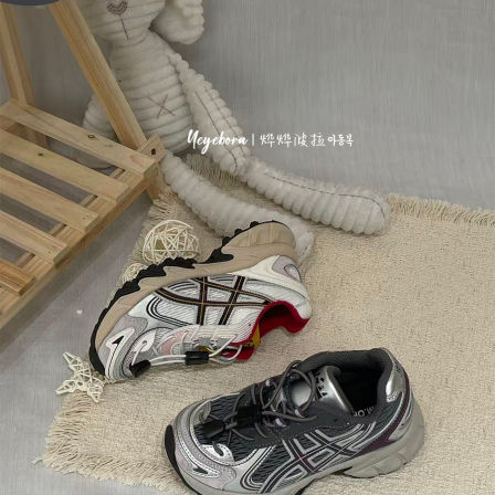 JBM男童一脚蹬运动鞋2026春款潮鞋中大儿童帅气老爹鞋女童休闲鞋