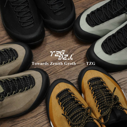 TZG 户外翻毛皮轻量\"vibram黄金大底\"登山露营徒步防滑耐磨运动鞋