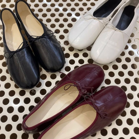 Phoebe pp 油蜡皮真皮超舒服芭蕾舞鞋 ballet flat 成品进口