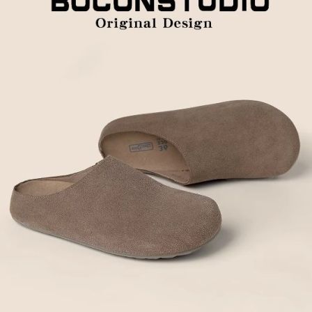 真皮厚底勃肯鞋女2026新款春季百搭懒人鞋包头半拖鞋女外穿穆勒鞋