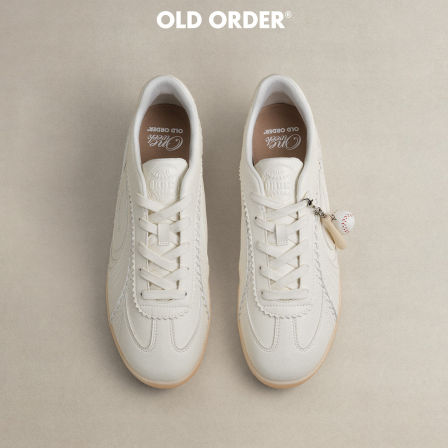 OLDORDER-涡轮Lite-棒球奶白复古德训鞋2026年小众设计感平底鞋女