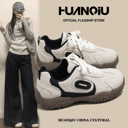 环球软底轻便防滑足弓形登山鞋女2026春季爆款耐磨韩系超轻德训鞋