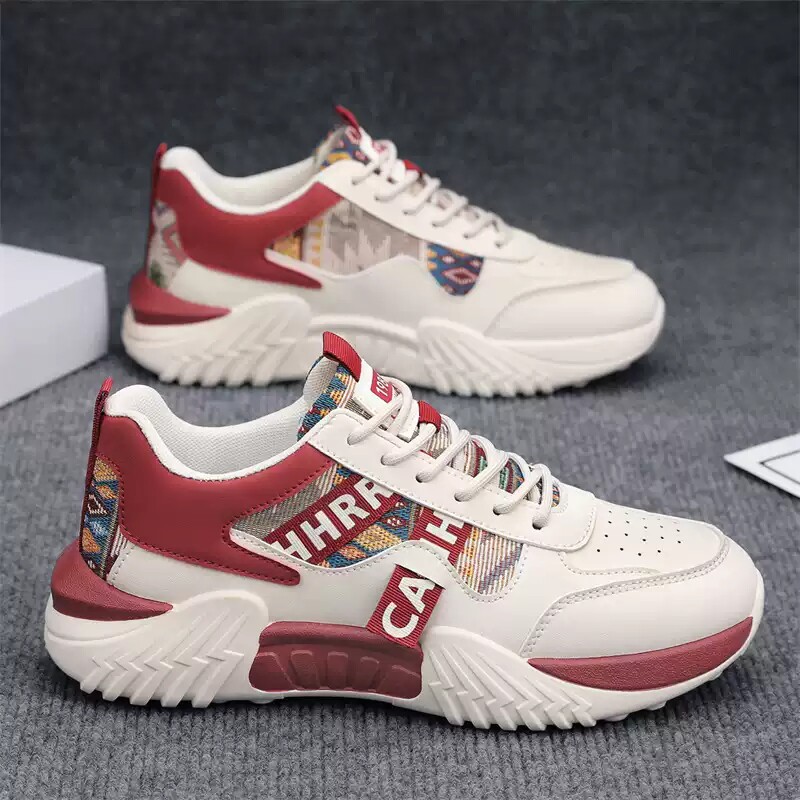 李宇新男鞋2026新款春季网红百搭青少年休闲运动鞋子厚底老爹潮鞋主图