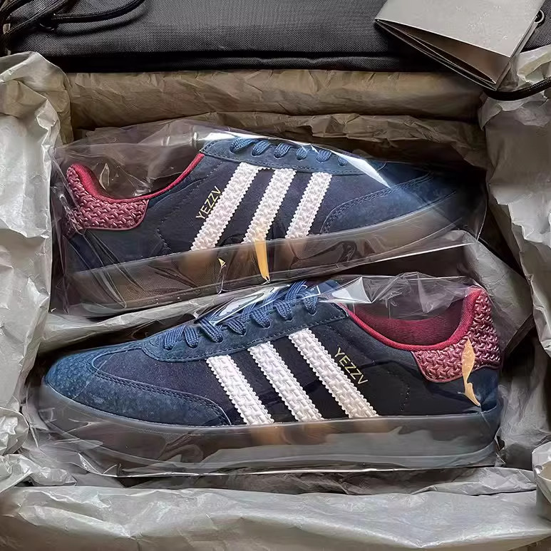 德国复古蓝莓色德训鞋男女款2026新款春季情侣百搭运动休闲板鞋潮主图