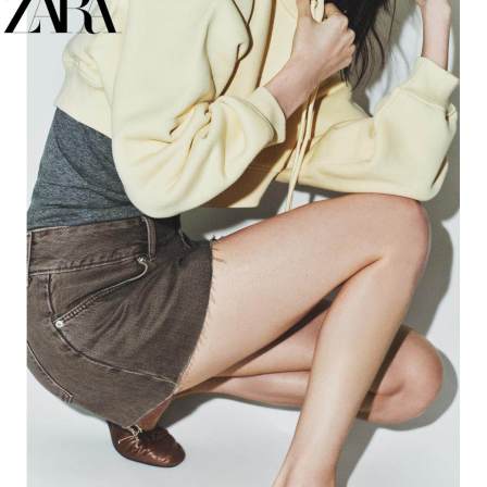 ZARA2026春夏新品 女鞋 皮革蝴蝶结细节饰圆头芭蕾鞋 3531710 700