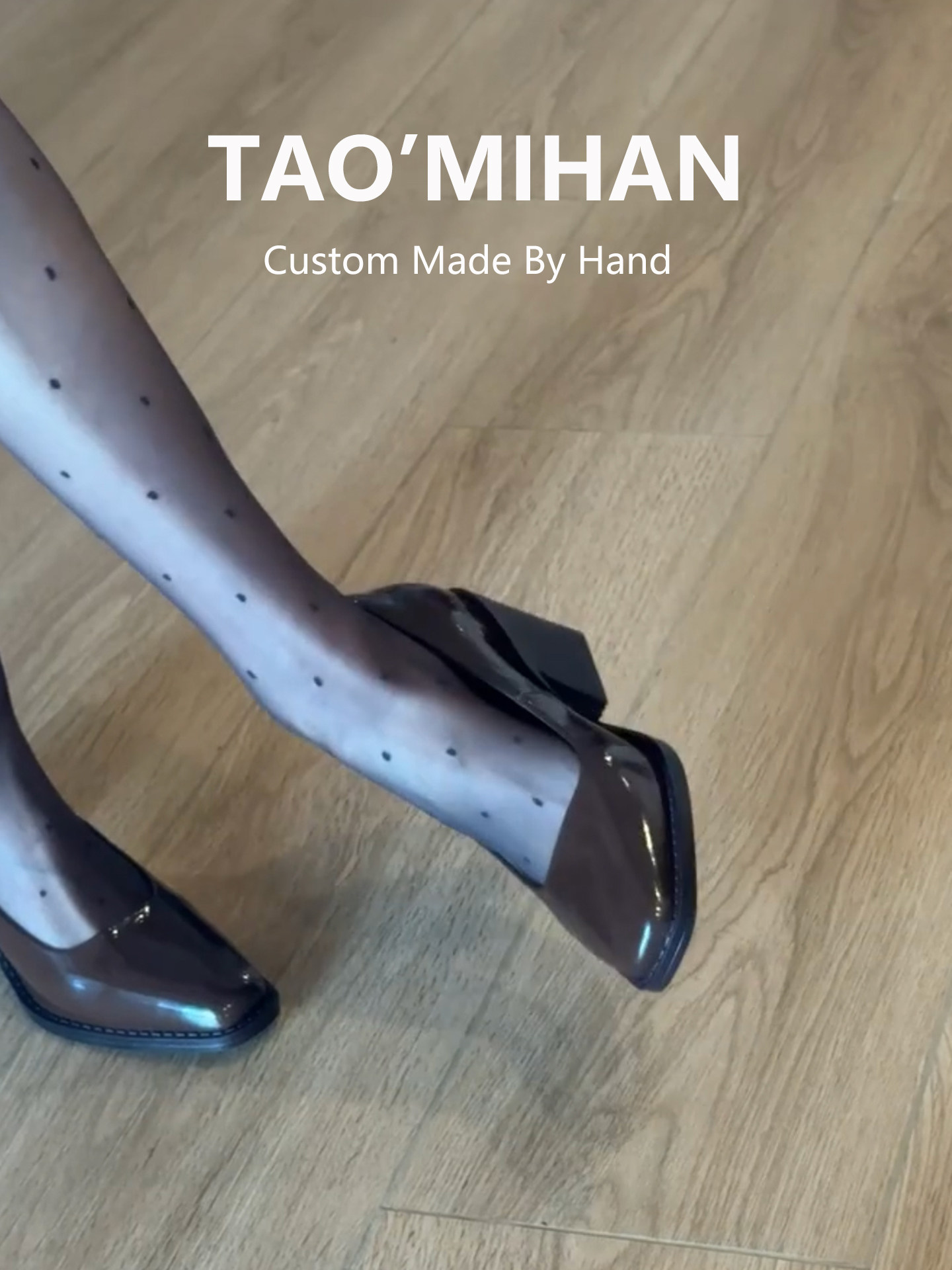 真皮绝美不累脚小高跟鞋子2026新款粗跟单鞋女款配裙子气质小皮鞋主图