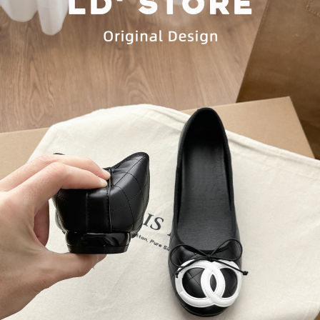 真皮~内增高法式通勤玛丽珍鞋女2026新款一脚蹬小香风菱格纹单鞋