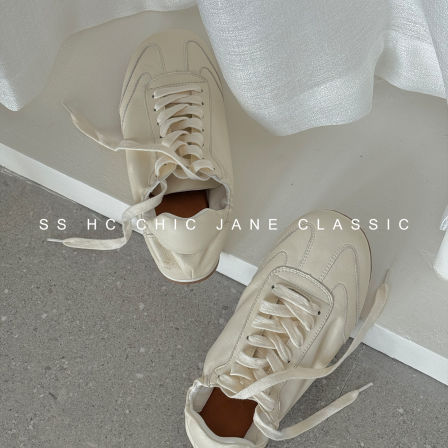 CHICJANE池简Lem@ire爆火款/头层羊皮轻便暴走人手一双百搭运动鞋