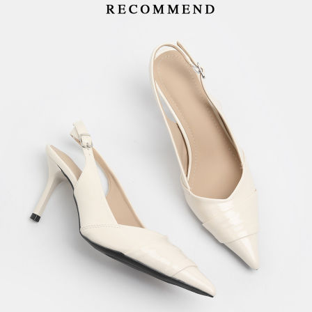 初系丨温柔晚风法式细跟包头凉鞋女外穿配裙优雅名媛百搭高跟单鞋