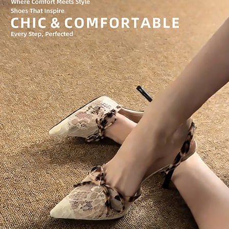 香港辣妹风蕾丝蝴蝶结高跟鞋女2026春季新款细跟尖头气质包头凉鞋