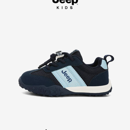 Jeep儿童运动鞋男童网面透气鞋子2026春夏季软底休闲阿甘鞋女童鞋