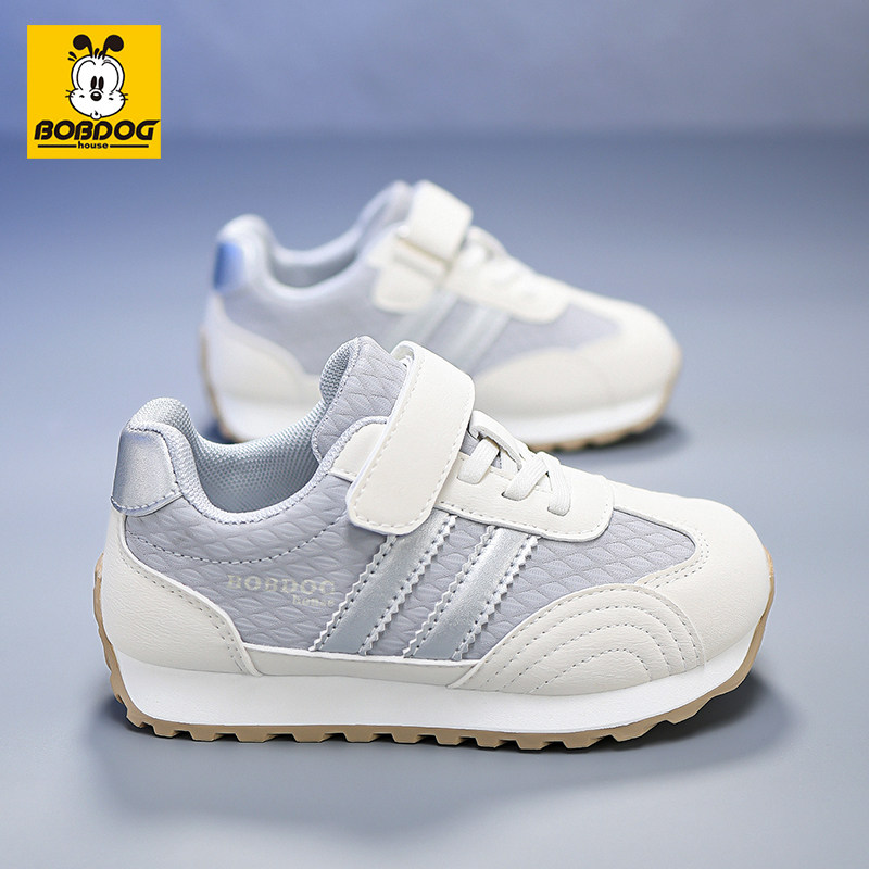巴布豆男童鞋2026春季新款儿童阿甘鞋休闲软底运动鞋小学生德训鞋主图