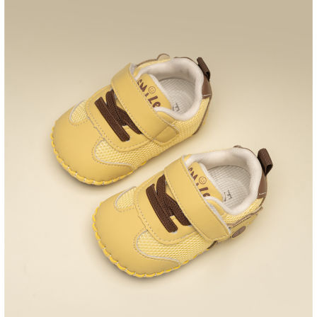 学步鞋男宝宝春秋新款童鞋防滑防踢面包鞋机能鞋软底透气女童鞋子