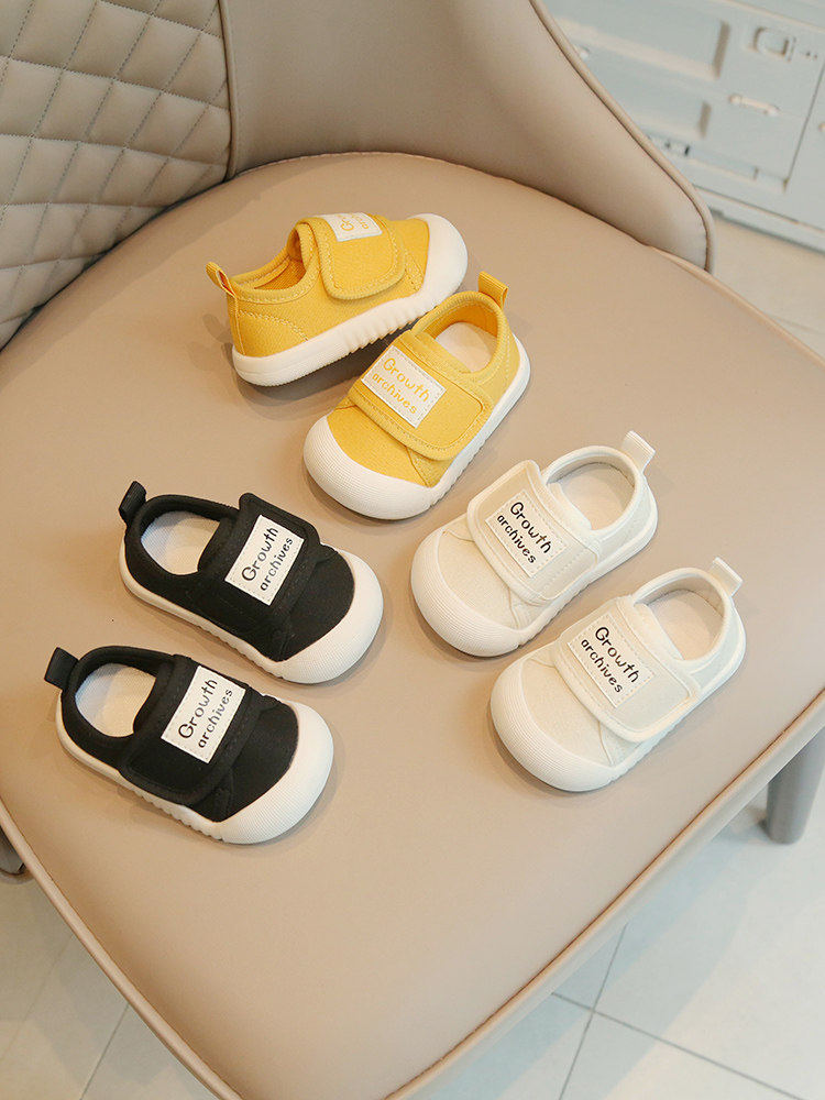 2026春夏新款宝宝学步鞋1一3周岁男女童软底单鞋小童帆布鞋婴儿鞋主图