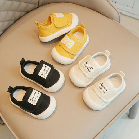 2026春夏新款宝宝学步鞋1一3周岁男女童软底单鞋小童帆布鞋婴儿鞋