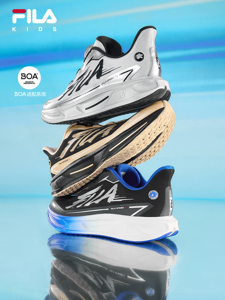 FILA斐乐儿童童鞋跑步鞋2026春季新款男女中大童运动鞋体考超跑6主图