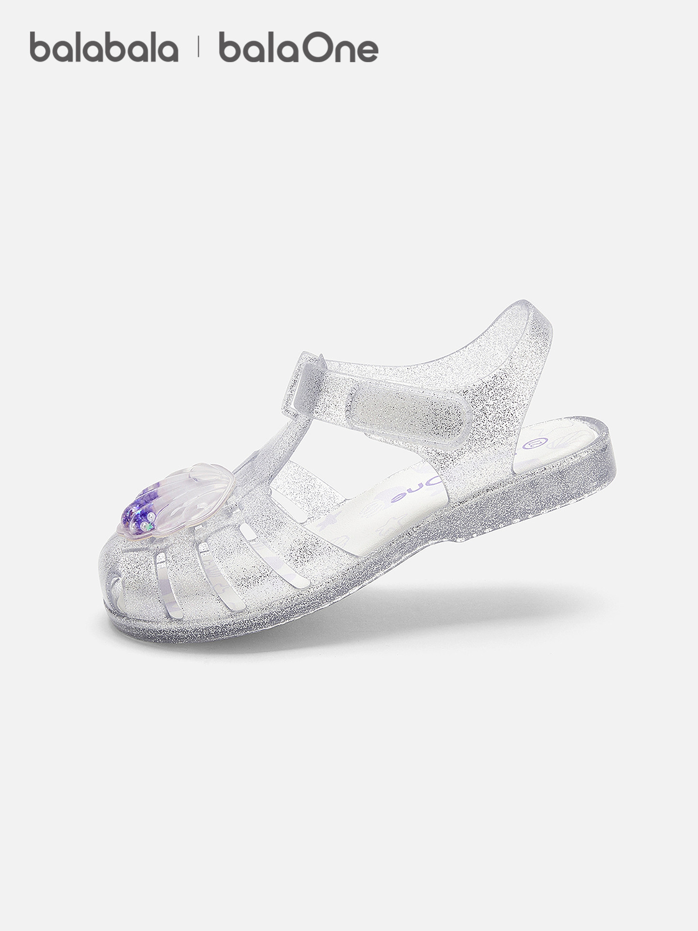 巴拉巴拉童鞋儿童凉鞋女童鞋子2026夏新款透气果冻休闲鞋宝宝甜美主图