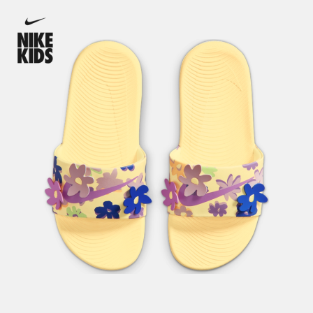 耐克大童舒适拖鞋春季新款男女童室内耐穿NIKE KAWA IB5883