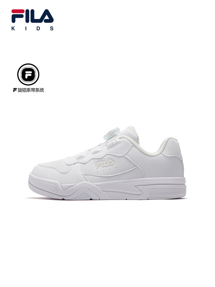 律动|FILA斐乐儿童童鞋休闲鞋2026夏季新款男女中大童板鞋小白鞋主图