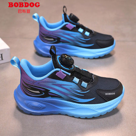 巴布豆童鞋男童鞋子2026春秋季新款轻便透气中大童男孩儿童运动鞋