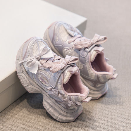 童梦晴天儿童运动鞋女童2026新款春款小女孩巨好看老爹鞋超火鞋子