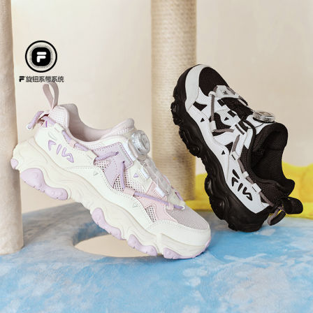 猫爪|FILA斐乐儿童童鞋跑步鞋2026年夏季新款男女中大童运动鞋子