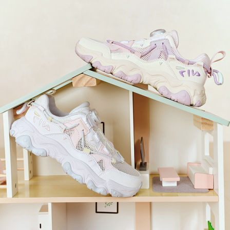 猫爪|FILA斐乐儿童童鞋跑步鞋2026年夏季新款男女中大童运动鞋子