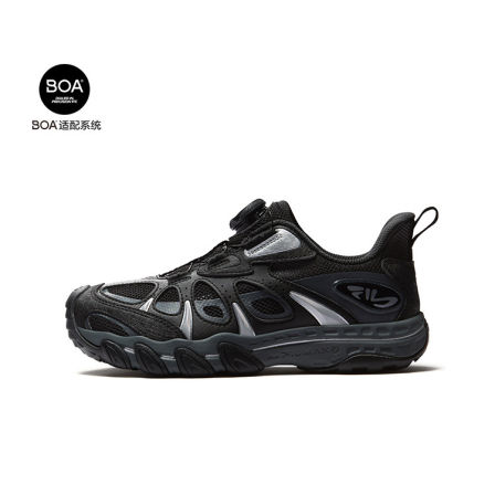 虎爪|FILA斐乐儿童童鞋运动鞋2026夏季新款男女中大童户外登山鞋