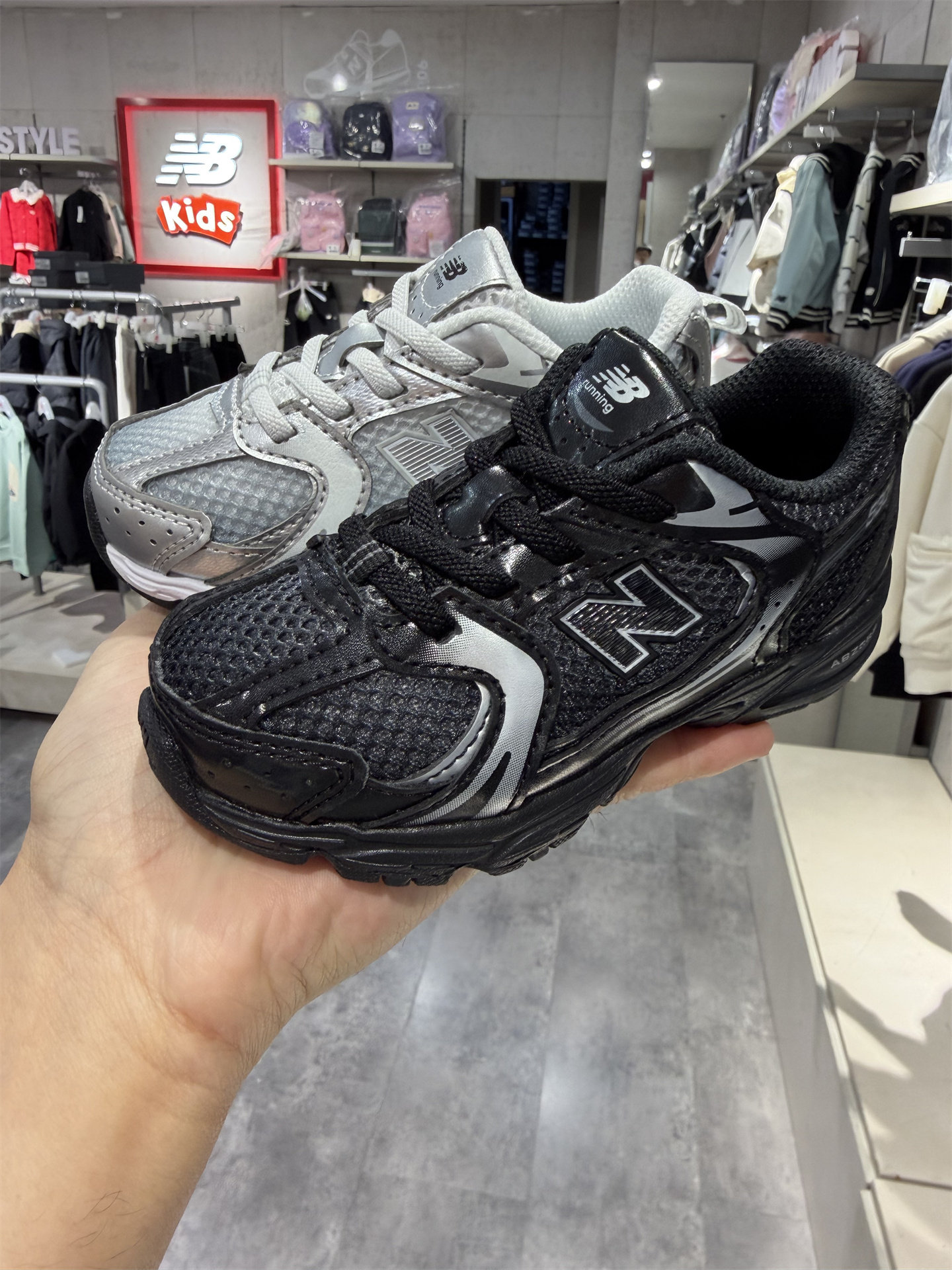 NewBalance NB童鞋26新款男童女童儿童宝宝一脚蹬跑步运动鞋530KA主图