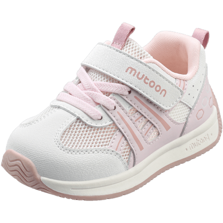 牧童女童鞋子轻便儿童运动鞋2026春夏新款透气网面男童软底休闲鞋