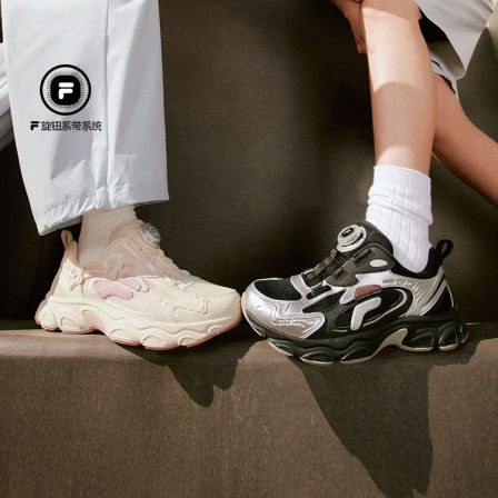 松果|FILA斐乐儿童童鞋跑步鞋2026年夏季新款男女大童运动鞋子