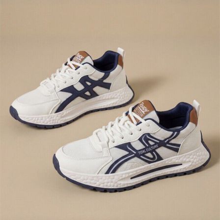 男鞋2026马年新款春季爆款潮牌厚底百搭休闲青少年跑步运动老爹鞋