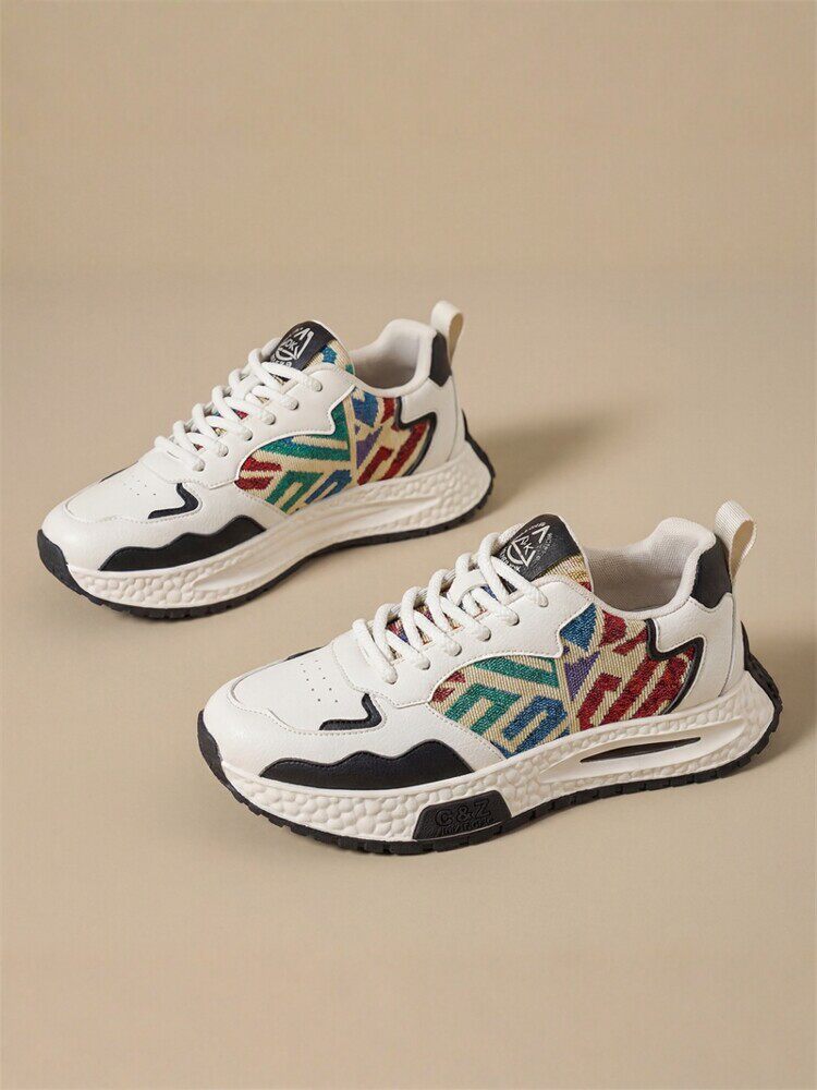 网红爆款男鞋2026马年新款春季潮牌高级感百搭男士运动跑步休闲鞋主图