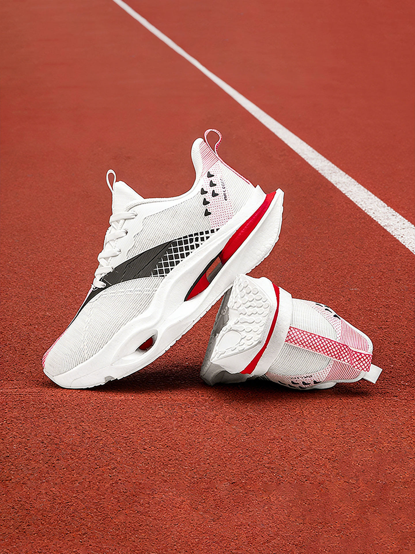 鞋子男鞋男青少年专业碳板竞速跑鞋防滑轻便回弹体育生专用运动鞋主图